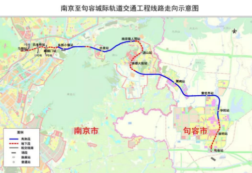 南京首条城际地铁开始不载客试运行