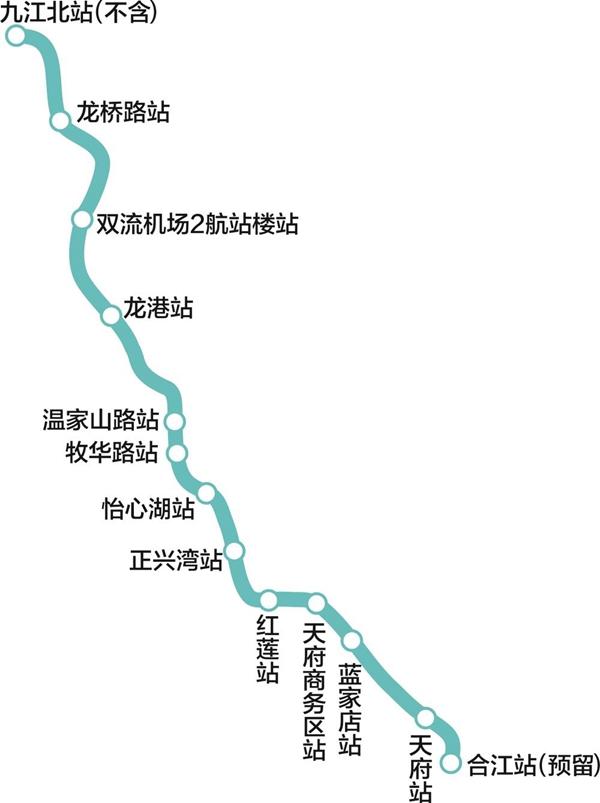 成都地铁19号线二期年内试运营，附地铁线路图